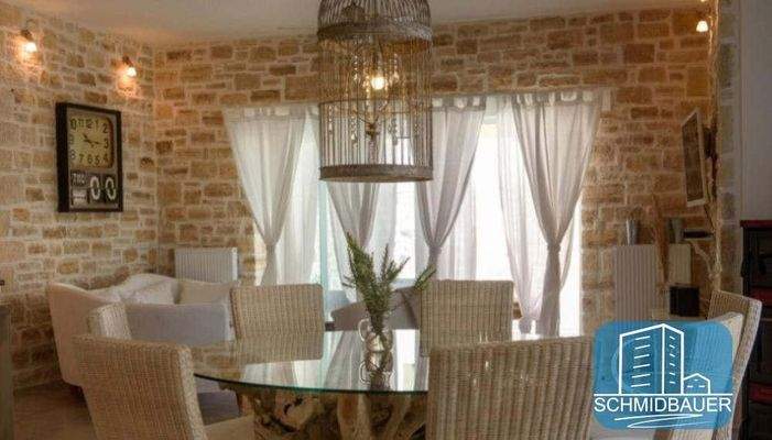 Kreta, Pitsidia: Wunderbare Villa mit Pool und Blick auf die Berge von Psiloritis