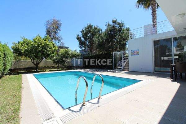 Furnished Triplex Villa with Pool in Kadriye Antalya