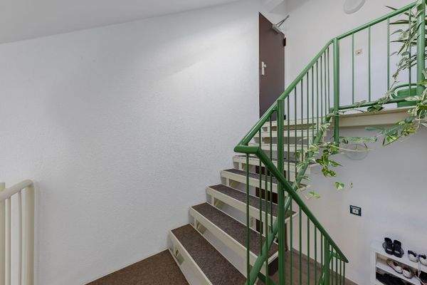 gepflegtes Treppenhaus