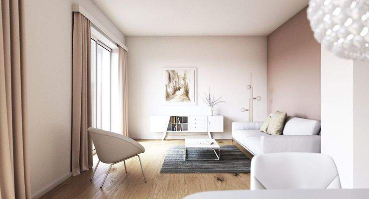 Visualisierung Wohnzimmer