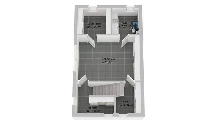 Grundriss Keller