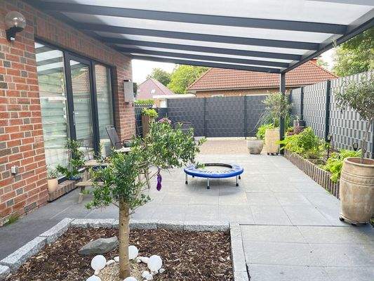 Überdachte Terrasse