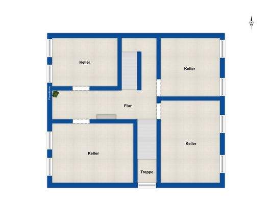 Grundriss Kellergeschoss