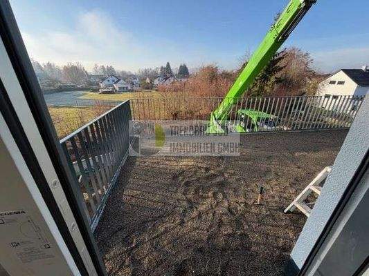  Ansicht Terrasse im Bau