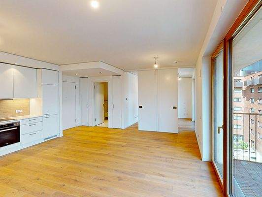 Ausblick in die Wohnung