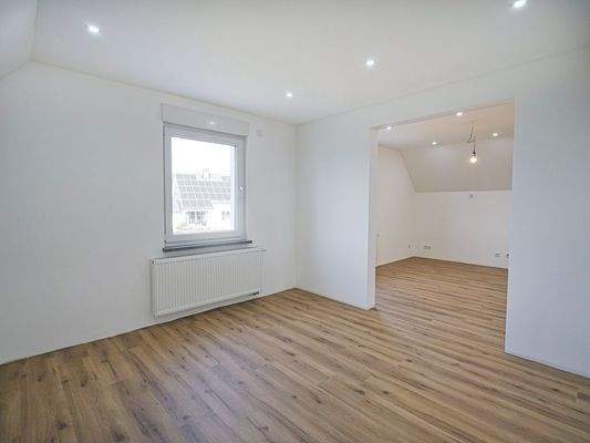 Auch im OG große... 