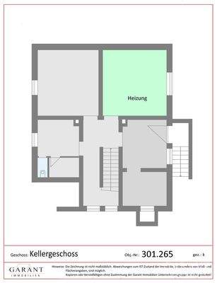 Grundriss Kellergeschoss