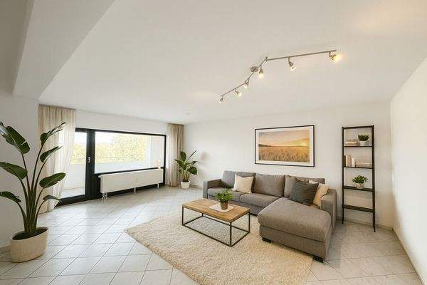 Wohnzimmer - Einrichtungsvorschlag - KI generiert