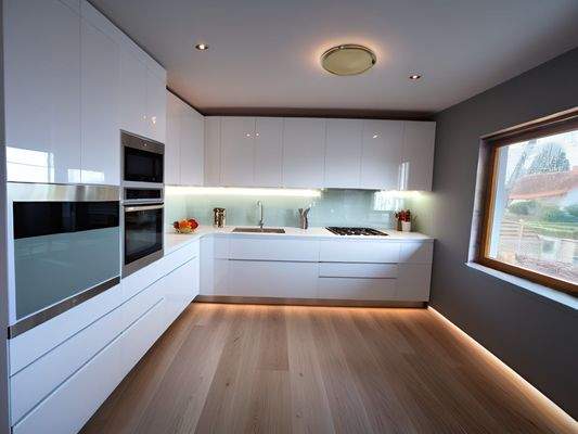 Küche, mit KI gestagte