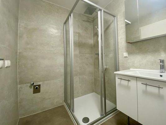 Dusche, WM-Anschluss