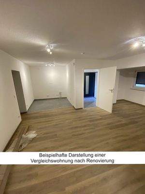 Beispielhaft nach Renovierung