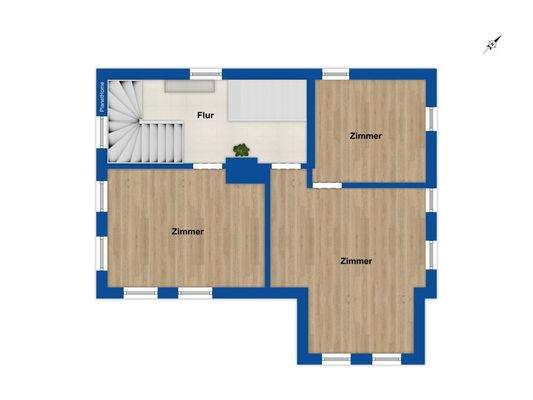 Grundriss Obergeschoss