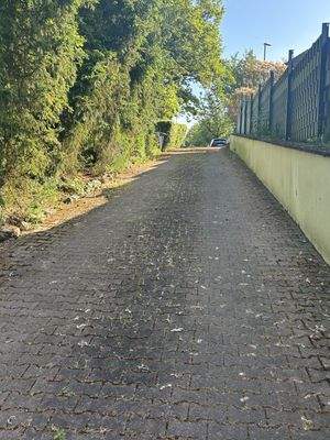 Eigene Zufahrt zum Haus