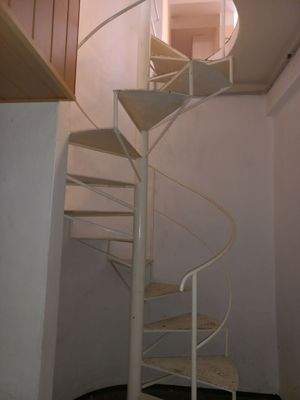 Wendeltreppe zum Keller