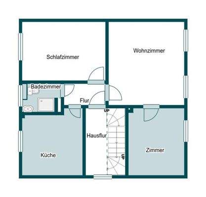 Grundriss Skizze 1.OG