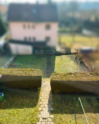 Garten hinter dem Haus