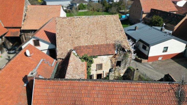 Ansicht Dächer Haus & Scheune