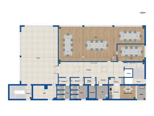 Grundriss Obergeschoss