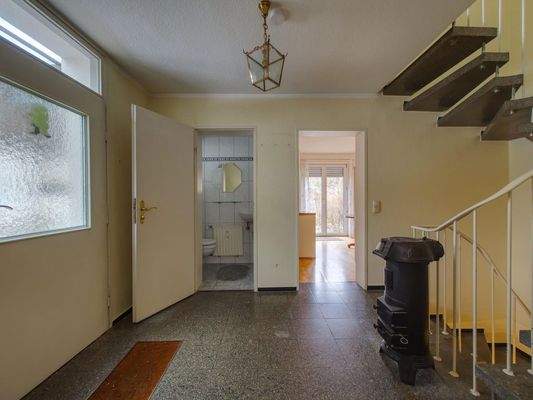 Eingang, Treppenhaus