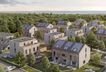 Das klimafreundliche Wohnquartier - Unverbindliche Darstellung aus Sicht des Illustrators
