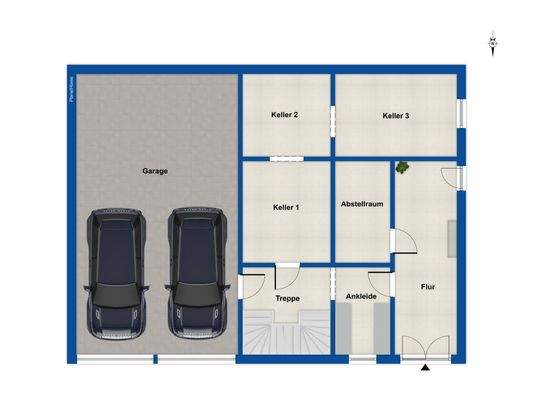 Grundriss - Kellergeschoss