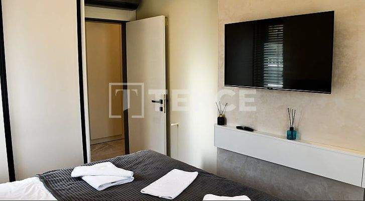 City and Sea View Flats in a Complex in Alanya Kargıcak