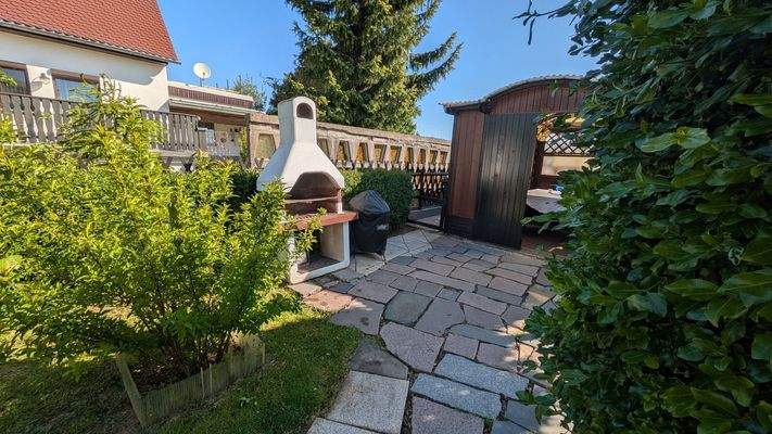 Grillplatz am Gartenhaus