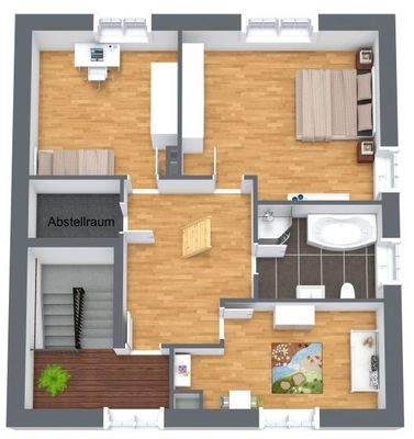 Grundriss Dachgeschoss