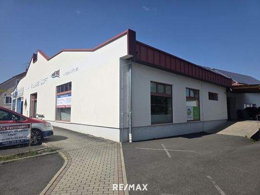 Südansicht, Zufahrt