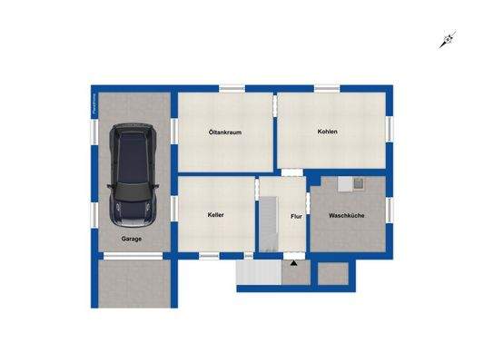 Grundriss - Kellergeschoss