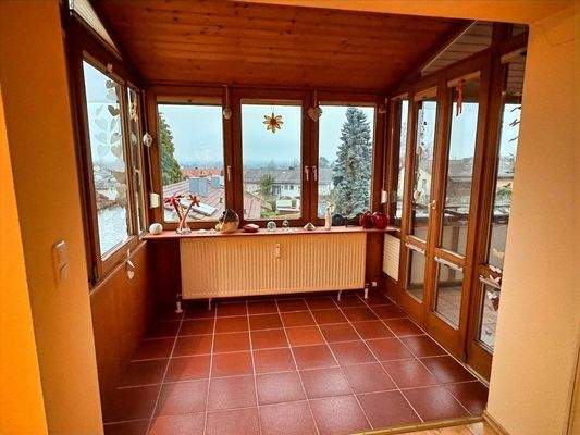 Wintergarten mit Frenblick