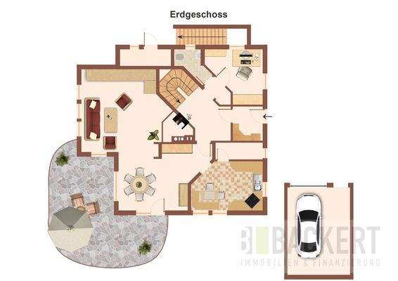 Grundriss Erdgeschoss