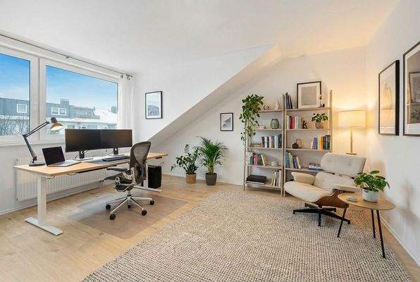 Visualisierung Arbeitszimmer