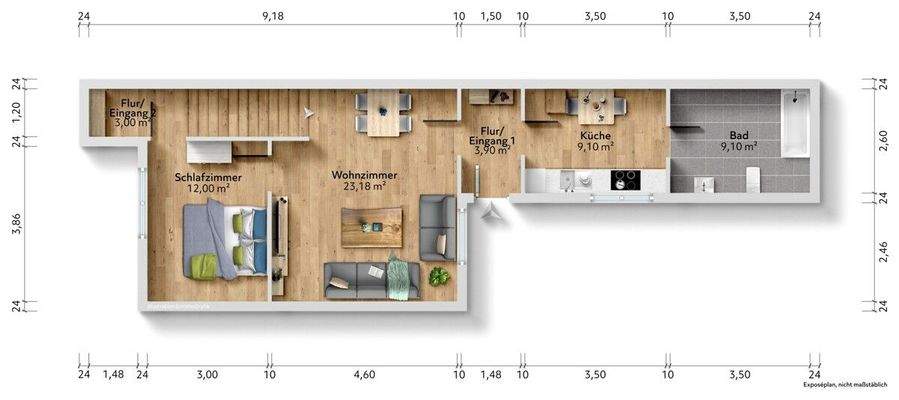 Grundriss / Skizze EG