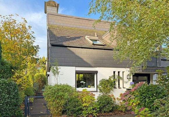 Begrünte Frontansicht