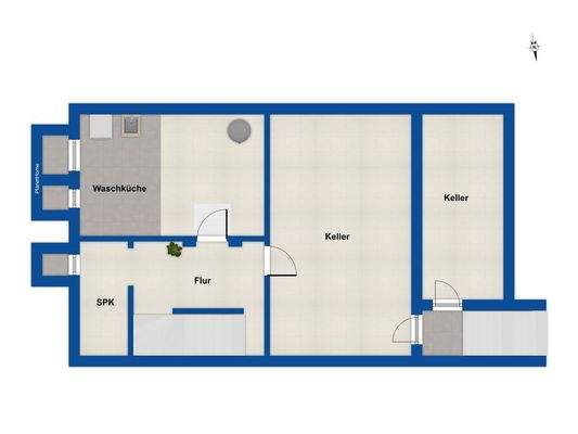 Grundriss Keller