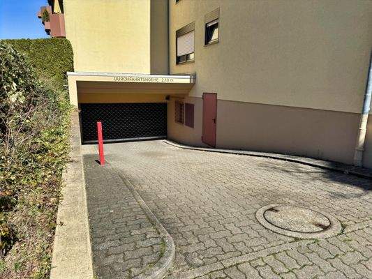 Einfahrt Tiefgarage