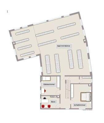 Exposeplan Obergeschoss