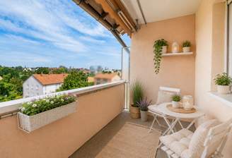 Balkon KI Generiert