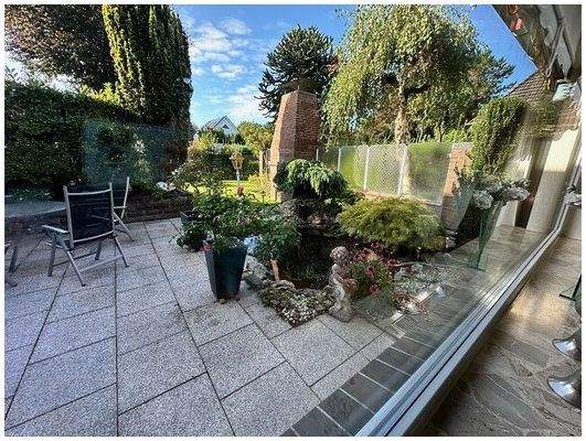 Blick aus Wohnzimmer