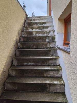 Zugang vom Garten in den Keller