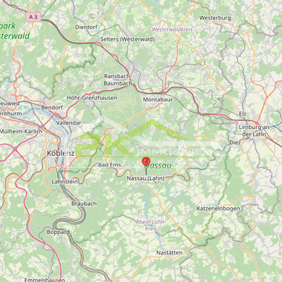 Makrolage des Grundstücks