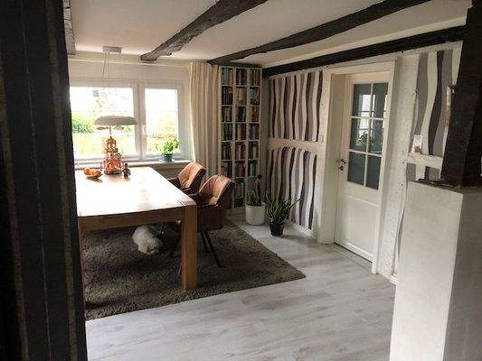 Teilansicht vom Esszimmer 