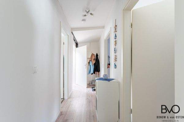 Eingangsbereich im Dachgeschoss