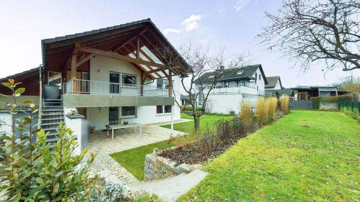 West- und Gartenansicht