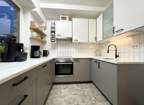 Küche EG virtuell möbliert