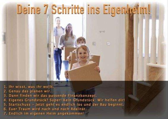 7 Schritte ins Eigenheim