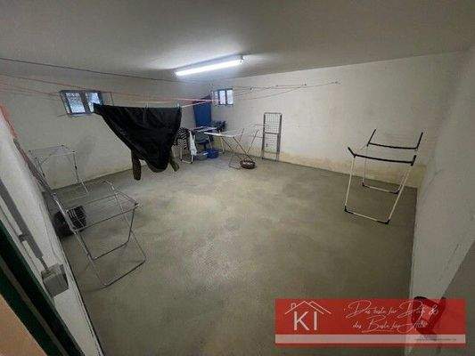 Trockenraum im Keller 