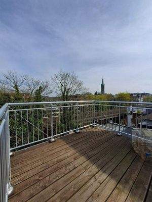 Dachterrasse Blick nach Süden