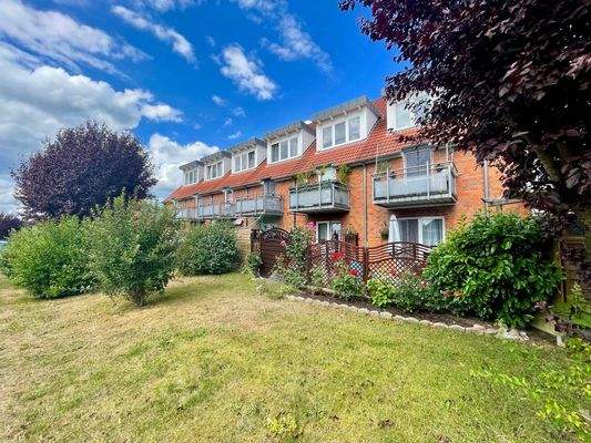 Südansicht - Wohnungen mit Terrassen 